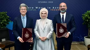 Emine Erdoğan ve Jeffrey Sachs'tan Gazze Görüşmesi