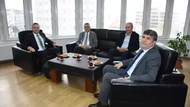 Başkan Kurnaz'dan AA Bölge Müdürü'ne Ziyaret