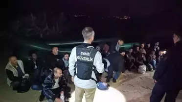 İzmir'de Düzensiz Göçmen Kurtarma Operasyonu