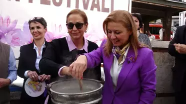 Karabük'te '9. Safran Festivali' kortej yürüyüşüyle başladı