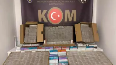 Kocaeli'de Kaçak Tütün Operasyonu