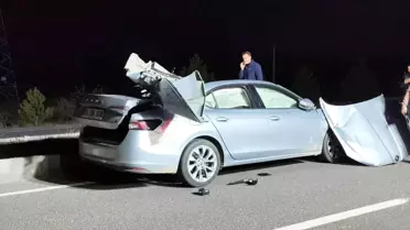 Kütahya'da Trafik Kazası: 1 Ölü, 2 Yaralı