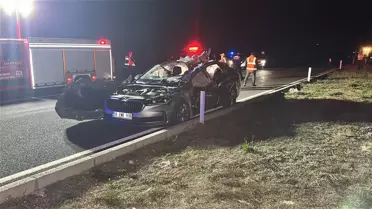 Kütahya'da Feci Kaza: 1 Ölü, 1 Yaralı
