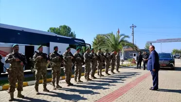 Aydın'dan Suriye'ye Özel Harekat Polisi Uğurlandı