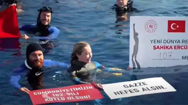 Şahika Ercümen'den Dünya Rekoru
