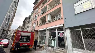 Samsun'da Çatı Yangını Kontrol Altına Alındı