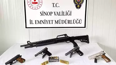 Boyabat'ta Silah Operasyonu