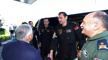 SOLOTÜRK'ten Başkan Büyükkılıç'a ziyaret