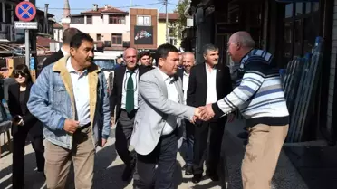 Osmangazi Belediye Başkanı Erkan Aydın, Tahtakale Mahallesi'ni Ziyaret Etti