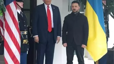 Trump ve Zelenskiy Beyaz Saray'da Buluştu
