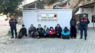 Aydın'da 8 Düzensiz Göçmen Yakalandı