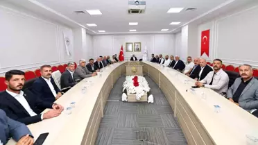 Adıyaman'da Köy Muhtarları ile Toplantı