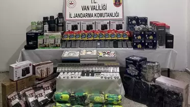 Başkale'de Kaçak Sigara Operasyonu