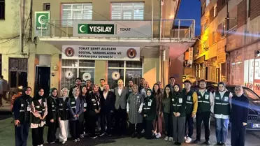 Yeşilay Başkanı Dinç Tokat'ta
