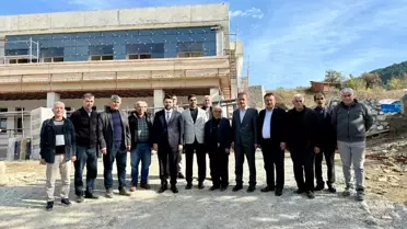 AK Parti Karabük Heyeti Ovacık'ta İnceleme Yaptı