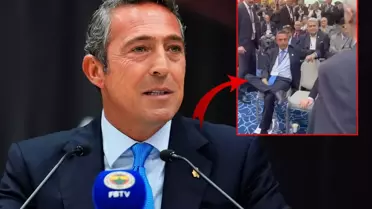 Ali Koç'un oturuşuna tepki yağıyor