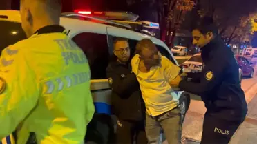 Bursa'da Alkol Bilançosu: Sürücü Polislere Zor Anlar Yaşattı