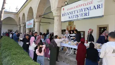 Amasya'da Filistin'e Destek Hayır Çarşısı Açıldı