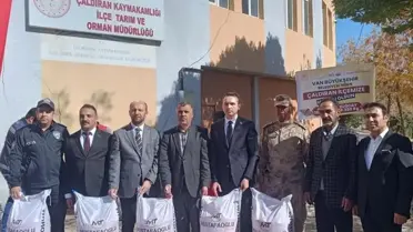 Çaldıran'da Tohum Desteği
