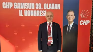 Mehmet Özdağ, CHP Samsun İl Başkanlığına Yeniden Seçildi