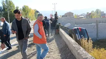 Yüksekova'da Düğün Yolu Kaza