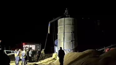 Çeltik Makinesinde Ölü Bulundu