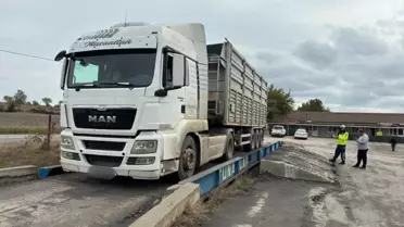 Taşıma Sınırını Aşan Kamyona Ceza