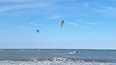 Samsun'da Kitesurf Keyfi