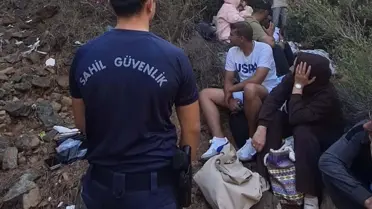 Fethiye'de 59 Kaçak Göçmen Yakalandı