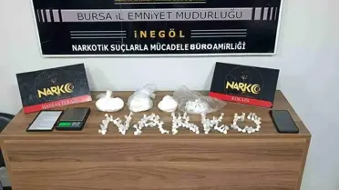İnegöl'de Uyuşturucu Operasyonu: 620 Gram Kokain Ele Geçirildi