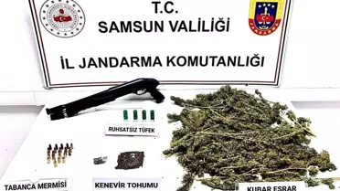 Samsun'da Uyuşturucu Operasyonu