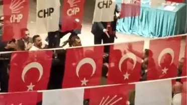 CHP Kongresinde Kavga Çıktı