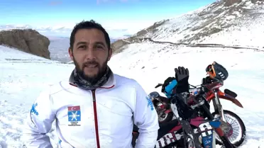 Ergan Dağı'nda Sezonun İlk Kayak Keyfi