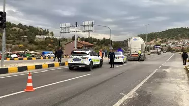 Eskipazar'da Minibüs-Tır Kazası: 9 Çocuk Yaralı