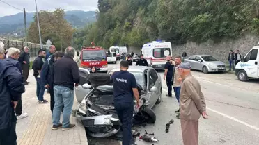 İnebolu'da Trafik Kazası: 4 Yaralı