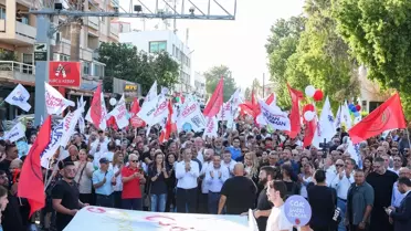CTP'nin Adayı Erhürman Seçim Kampanyasını Tamamladı