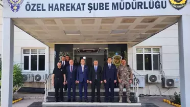 Osmaniye'den Özel Harekat Polislerine Suriye Uğurlaması