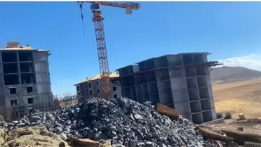 Patnos'ta TOKİ Konut Projesinde Son Aşama