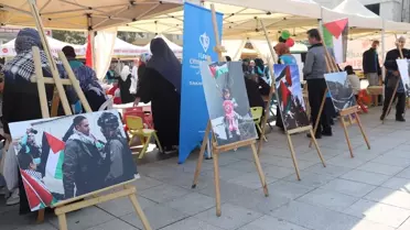 Filistin'e Destek İçin Hayır Çarşısı