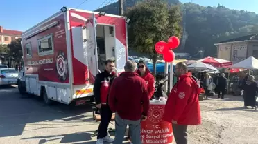 Mobil Sosyal Hizmet Aracı Ayancık'ta