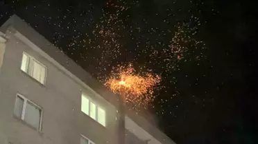 Tekirdağ'da Baca Yangını Korkuttu