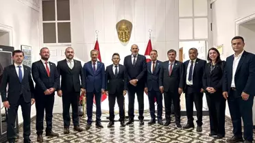 Muhtarlar Konfederasyonu Heyeti Marmaris'te Temaslarda Bulundu