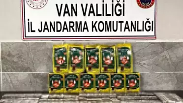 Van'da 1460 Paket Kaçak Sigara Ele Geçirildi