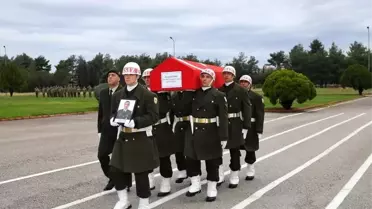 Şehit Uzman Çavuş Kemal Ekri'nin Cenazesi Ankara'ya Gönderildi