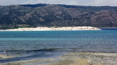 Salda Gölü Su Seviyesi Kritik Düzeyde