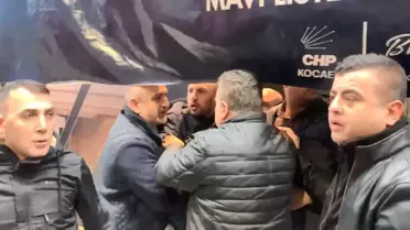 CHP Kongresinde Gazetecilere Saldırı