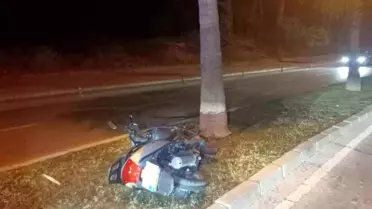 Manavgat'ta Motosiklet Kazası: Sürücü Hayatını Kaybetti