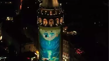 Galata Kulesi'nde Sıfır Atık Gösterisi