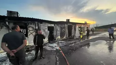 Kahramanmaraş'ta Okulda Yangın