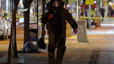 O kentin en işlek caddesinde şüpheli çanta paniği!